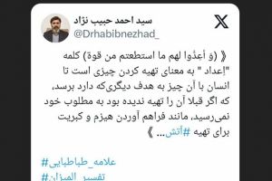 و اعدوا لهم ما استطعتم من قوه