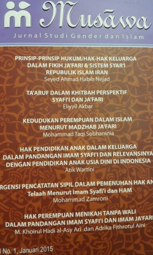 Family Law from Madzab Imam Dja`fari Perspective in Republic Islam Iran