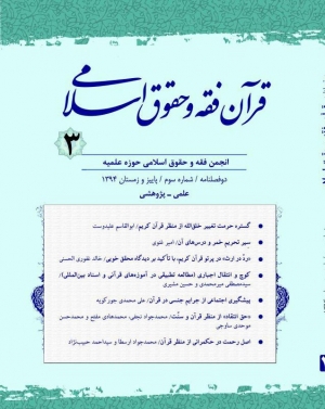 اصل رحمت در حکمرانی از منظر قرآن